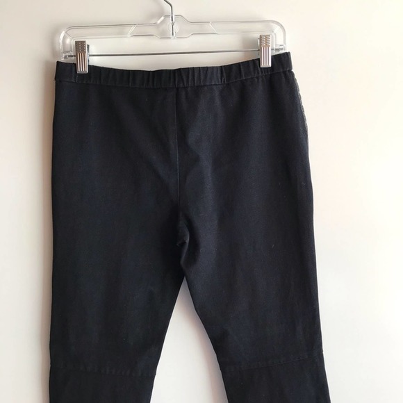 Trouve Faux Leather Front Panel Leggings Black Sml - Picture 7 of 16